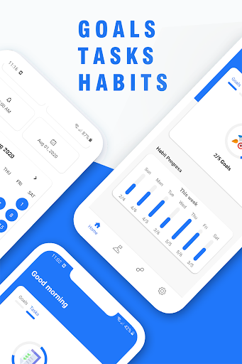 Reach it: Habit Tracker with Goals 2.2.2 screenshots 1