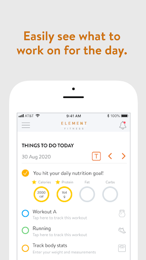 Element Fitness KC Screen 2