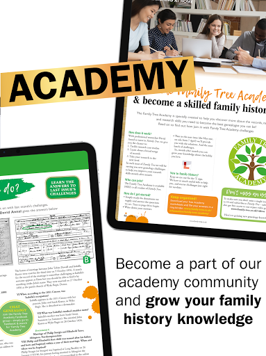 Screenshot of Family Tree Magazine