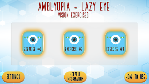 Android application Amblyopia - Lazy Eye screenshort
