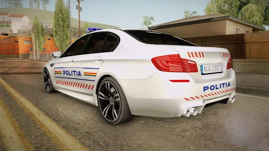 M5 Police Car Game Simulation