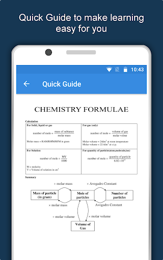 Screenshot of Chemistry Dictionary Offline