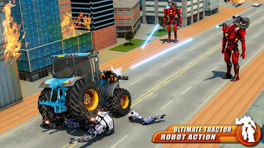 Flying Tractor Robot Transform  screenshots 8