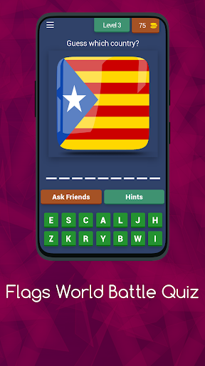 FLAGS WORLD BATTLE QUIZ