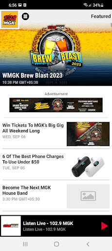 102.9 WMGK Screen 3