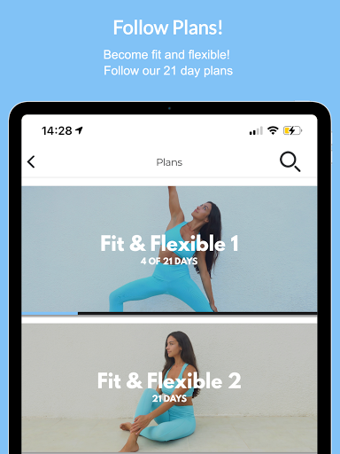 Screenshot of Bring Me Yoga