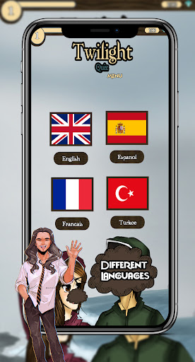 Android application Twilight Quiz screenshort