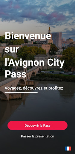 Android application Avignon City Pass screenshort