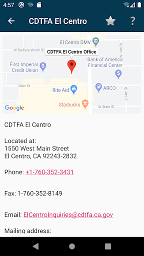 CDTFA Mobile Screen 3