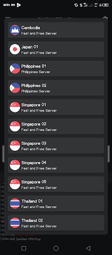 DarkNet VPN Screen 2
