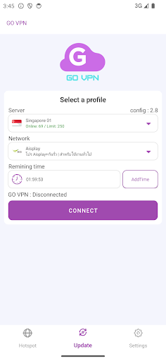 GO VPN Screen 3