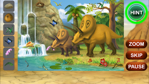 Android application Dinosaurs Hidden Objects screenshort