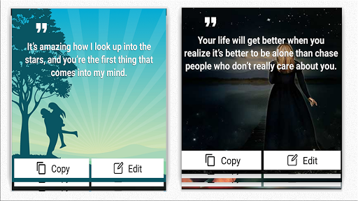 Picture Quotes & Thought Maker Screen 3