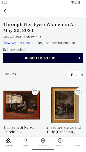 Neal Auction Screen 2