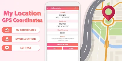 Coordinates At My Location My Location - Gps Coordinates – Applications Sur Google Play
