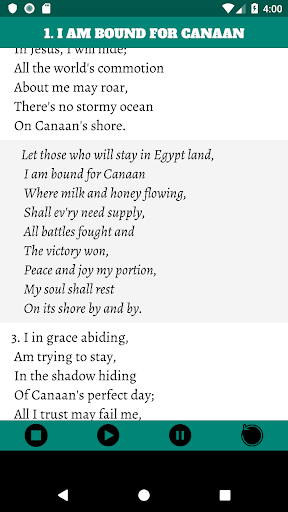 The Lords Chosen Hymns And So Screen 2