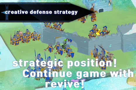 Screenshot della difesa di SkyLand