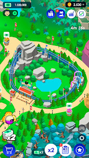 Công viên giải trí nhàn rỗi Tycoon - Trò chơi giải trí