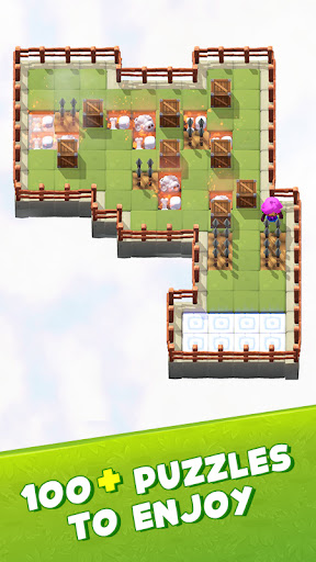 Wood Block : Push Block Puzzle Screen 2