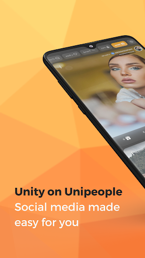 Android application UniPeople screenshort