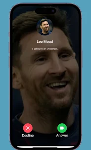 Messi Video Call Fake Prank
