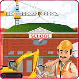 Build High School Building: Construction Simulator icon