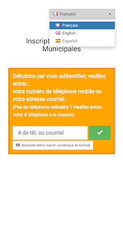 Alertes Municipales Screen 2