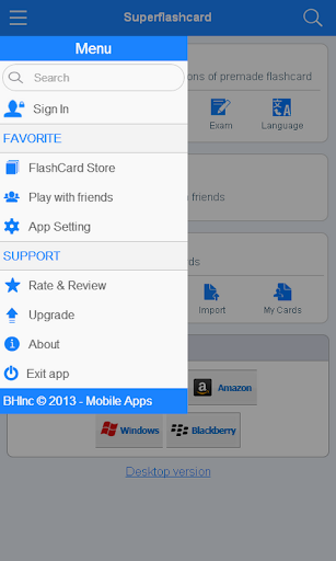 Screenshot of ISEE Flashcards