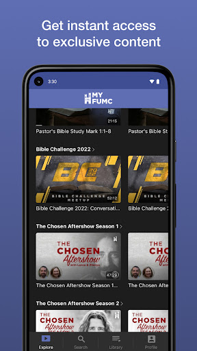 MyFUMC Screen 3