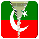 Zipper Lock:PTI Flag icon