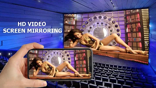 Projector  Video Screen Mirror