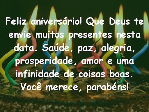 Mensagem de Aniversário 20-24 Screen 2