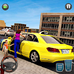 Cover Image of Télécharger New Taxi Simulation Game 2021: Driving Simulation  APK