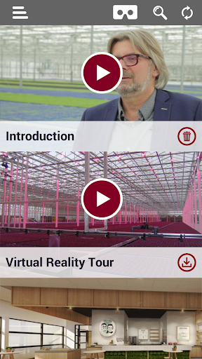Android application Koppert Cress VR screenshort