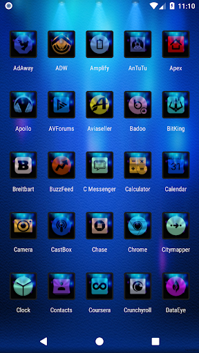 Glamour Icon Pack Screen 2