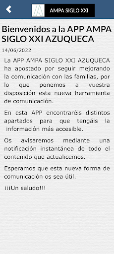 AMPA Siglo XXI Azuqueca Screen 3