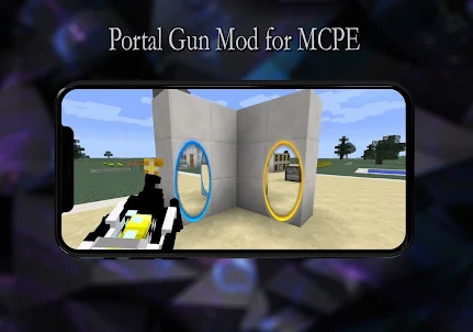 Portal Gun Mod for MCPE
