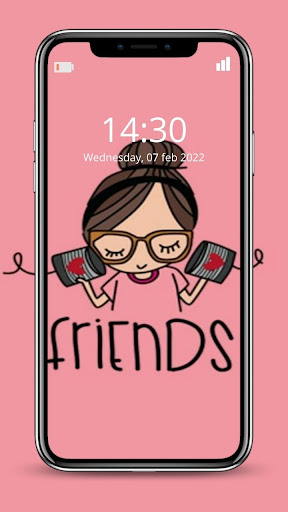 BFF Wallpaper Boy and Girl