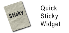 付箋紙ウィジェット - QuickStickyのおすすめ画像1