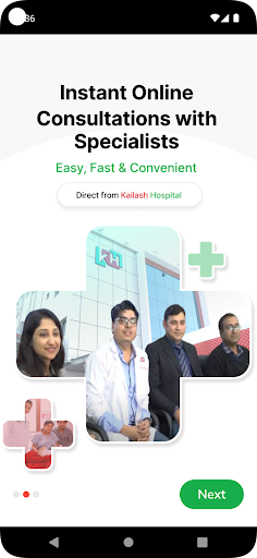 Kailash Hospital Screen 3