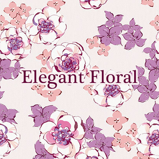 icon&wallpaper-Elegant Floral- logo
