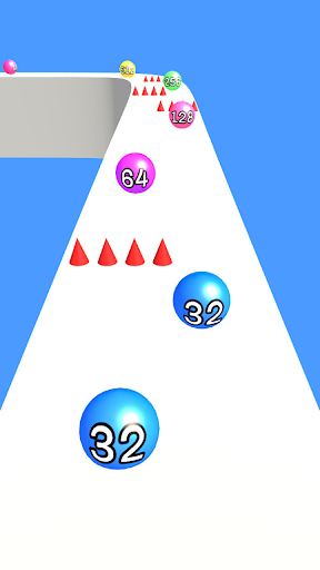 Android application Run Merge Ball 2048 screenshort