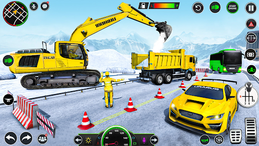JCB Backhoe Loader Driving 2.3 APK + Мод (Unlimited money) за Android