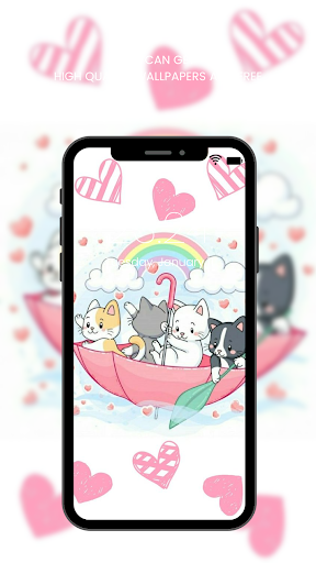 Screenshot of Pink Aesthetic Wallpaper HD