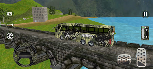 Army Bus Simulator Bus Driving Screen 3
