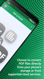 PDF to Excel Converter - Convert PDF to Excel 1.0.1 APK + Mod (Unlimited money) untuk android