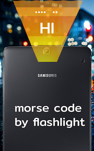 Morse Flashlight