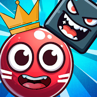 Red Hero Jumping Bounce Ball