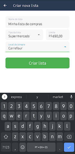 Expert Lista de Compras Screen 3
