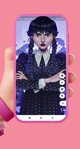 Wednesday Addams Wallpaper HD